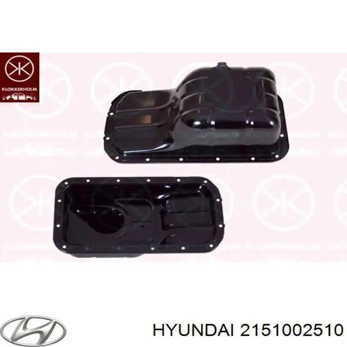Miska olejowa silnika Hyundai/Kia 2151002510 cena, od 49,12 USD