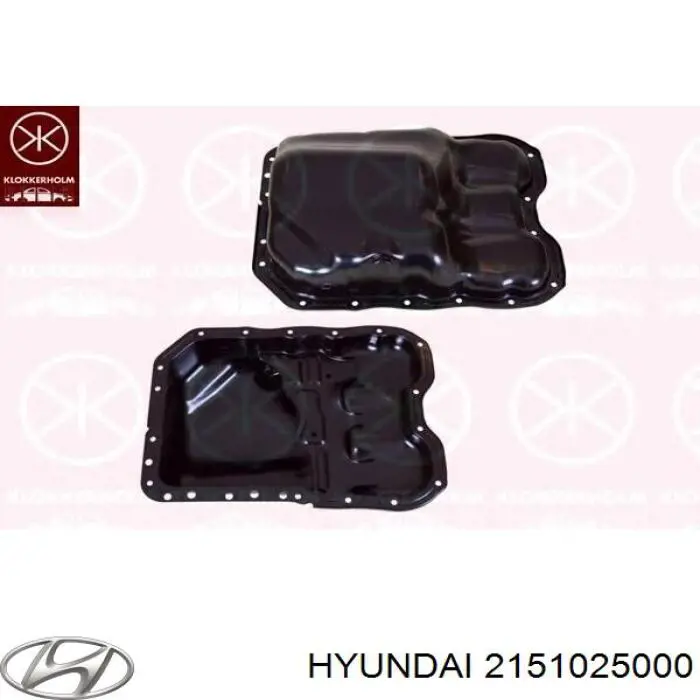 Miska olejowa silnika Hyundai/Kia 2151025000 cena, od 45,68 USD