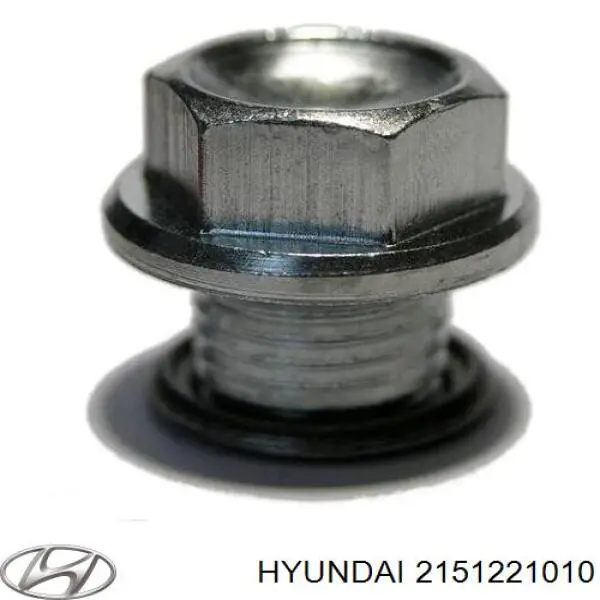 Do koszyka 2151221010 Hyundai/Kia Korek miski olejowej silnika