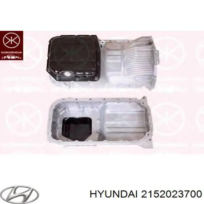 Do koszyka 2152023700 Hyundai/Kia Miska olejowa silnika