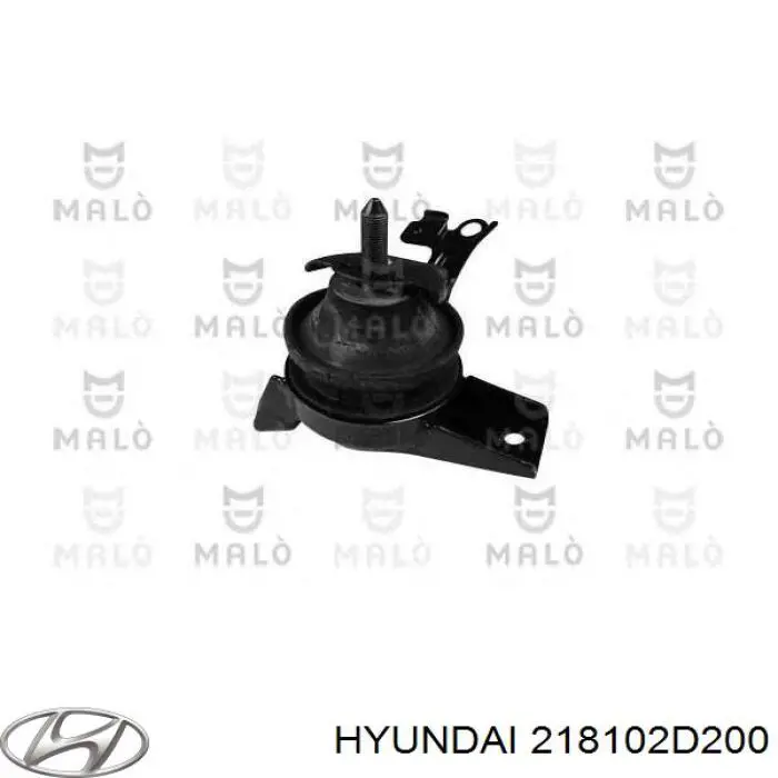 Poduszka (podpora) silnika prawa Hyundai/Kia 218102D200 cena, od 63,10 USD