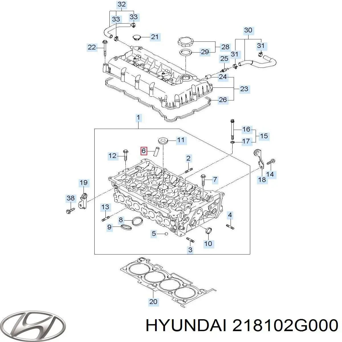 Poduszka (podpora) silnika prawa do KIA Magentis II GE