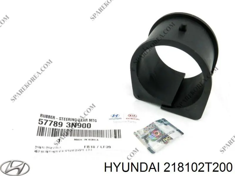 Do koszyka 218102T200 Hyundai/Kia Poduszka (podpora) silnika prawa
