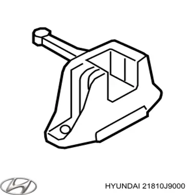 21810J9000 Hyundai/Kia Poduszka (podpora) silnika prawa