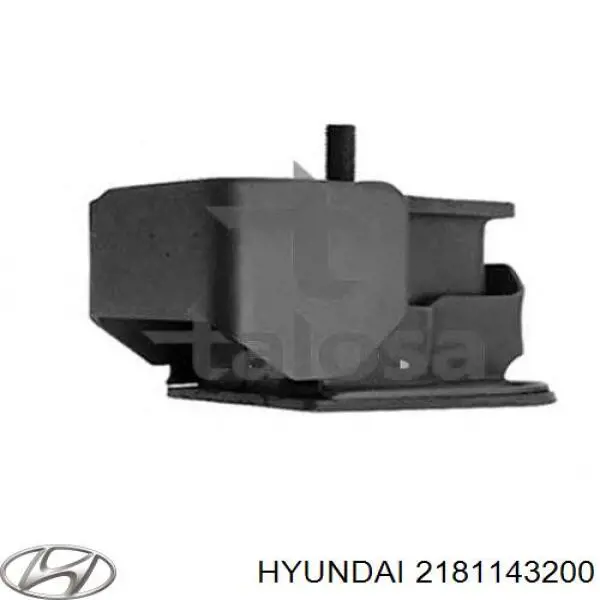 2181143200 Hyundai/Kia Poduszka (podpora) silnika lewa