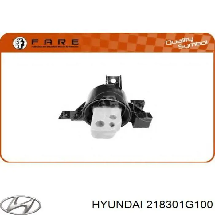 218301G100 Hyundai/Kia Poduszka (podpora) silnika lewa
