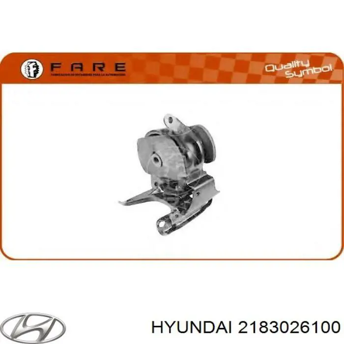 Poduszka (podpora) silnika lewa do Hyundai Santa Fe I SM