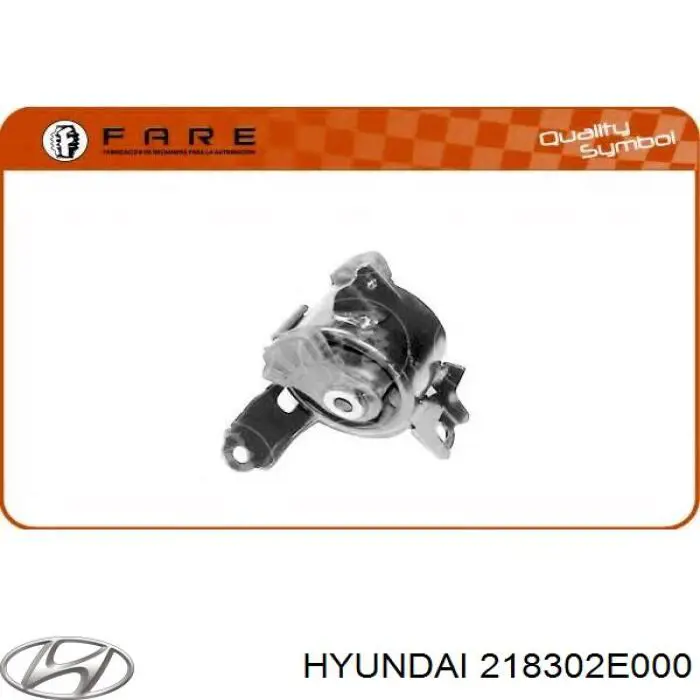 Do koszyka 218302E000 Hyundai/Kia Poduszka (podpora) silnika lewa
