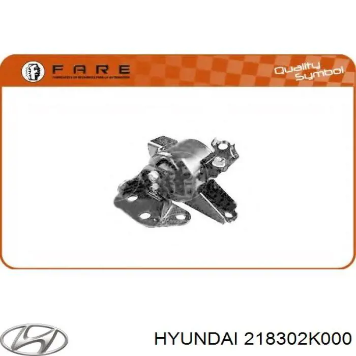 Poduszka (podpora) silnika lewa Hyundai/Kia 218302K000 cena, od 42,68 USD