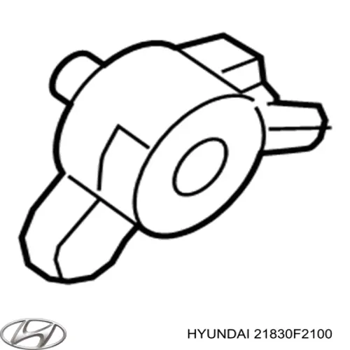 Do koszyka 21830F2100 Hyundai/Kia Poduszka (podpora) silnika lewa