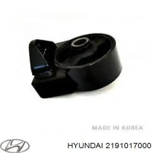 Poduszka (podpora) silnika przednia Hyundai/Kia 2191017000 cena, od 21,13 USD