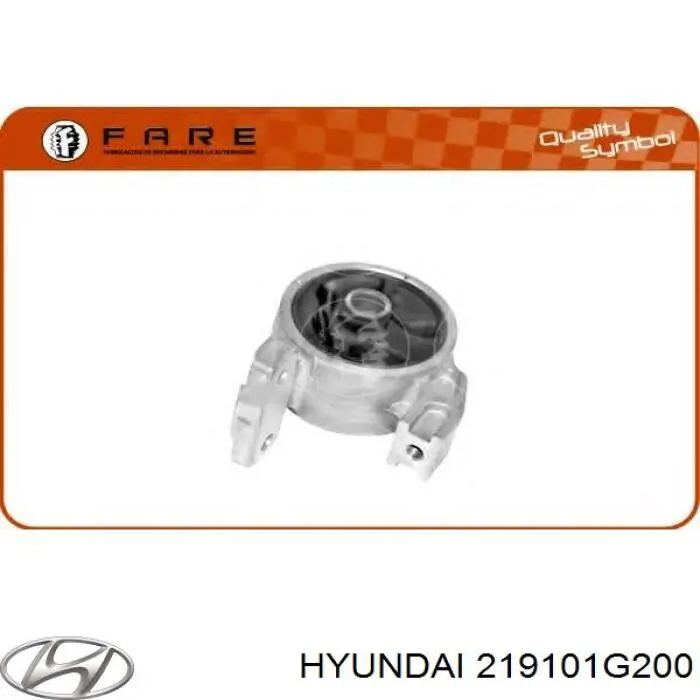 Poduszka (podpora) silnika lewa przednia Hyundai/Kia 219101G200 cena, od 39,59 USD
