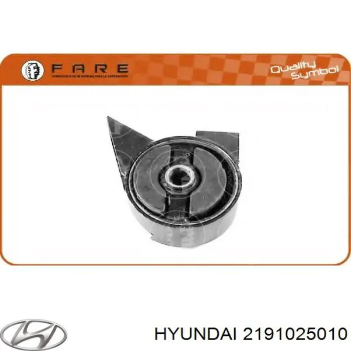 Do koszyka 2191025010 Hyundai/Kia Poduszka (podpora) silnika przednia