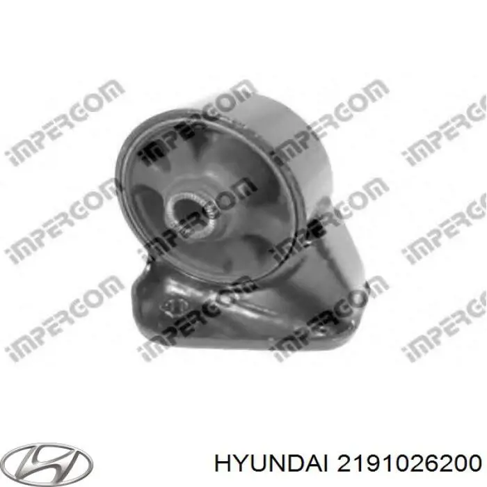 Poduszka (podpora) silnika przednia Hyundai/Kia 2191026200 cena, od 32,12 USD