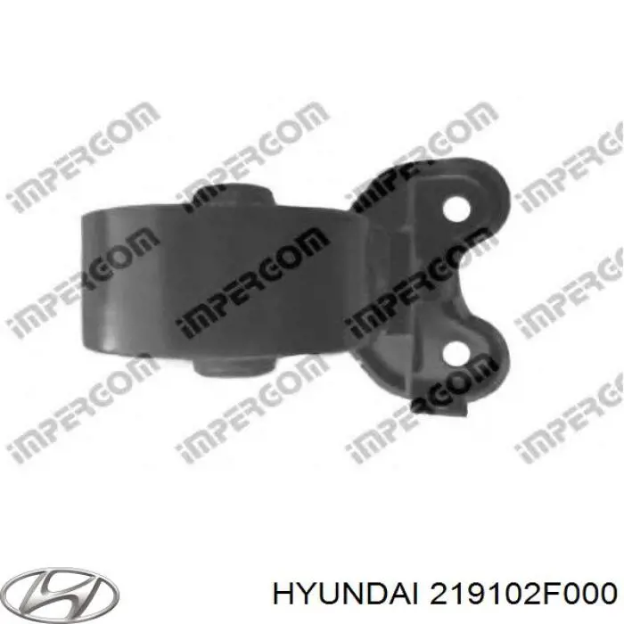 Poduszka (podpora) silnika przednia Hyundai/Kia 219102F000 cena, od 24,92 USD