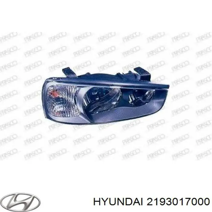 Do koszyka 2193017000 Hyundai/Kia Poduszka (podpora) silnika tylna