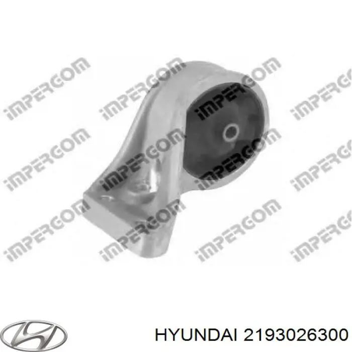 Do koszyka 2193026300 Hyundai/Kia Poduszka (podpora) silnika tylna