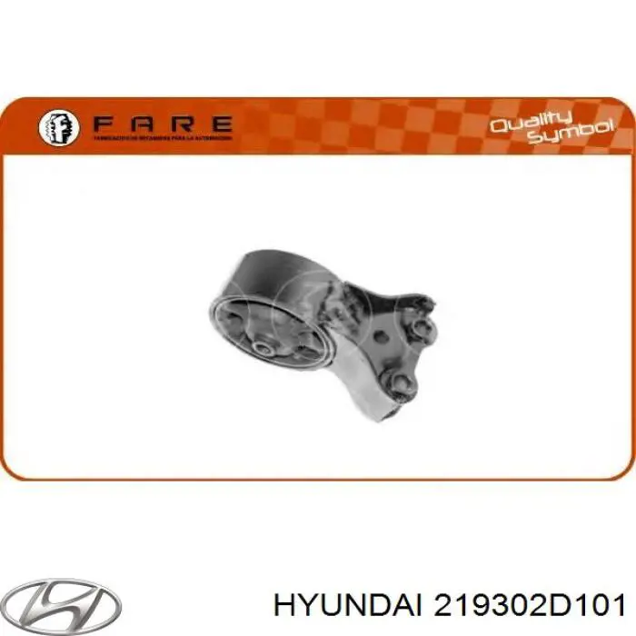 Do koszyka 219302D101 Hyundai/Kia Poduszka (podpora) silnika tylna
