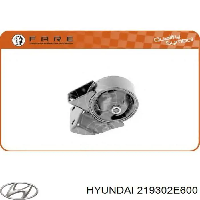 219302E600 Hyundai/Kia Poduszka (podpora) silnika tylna