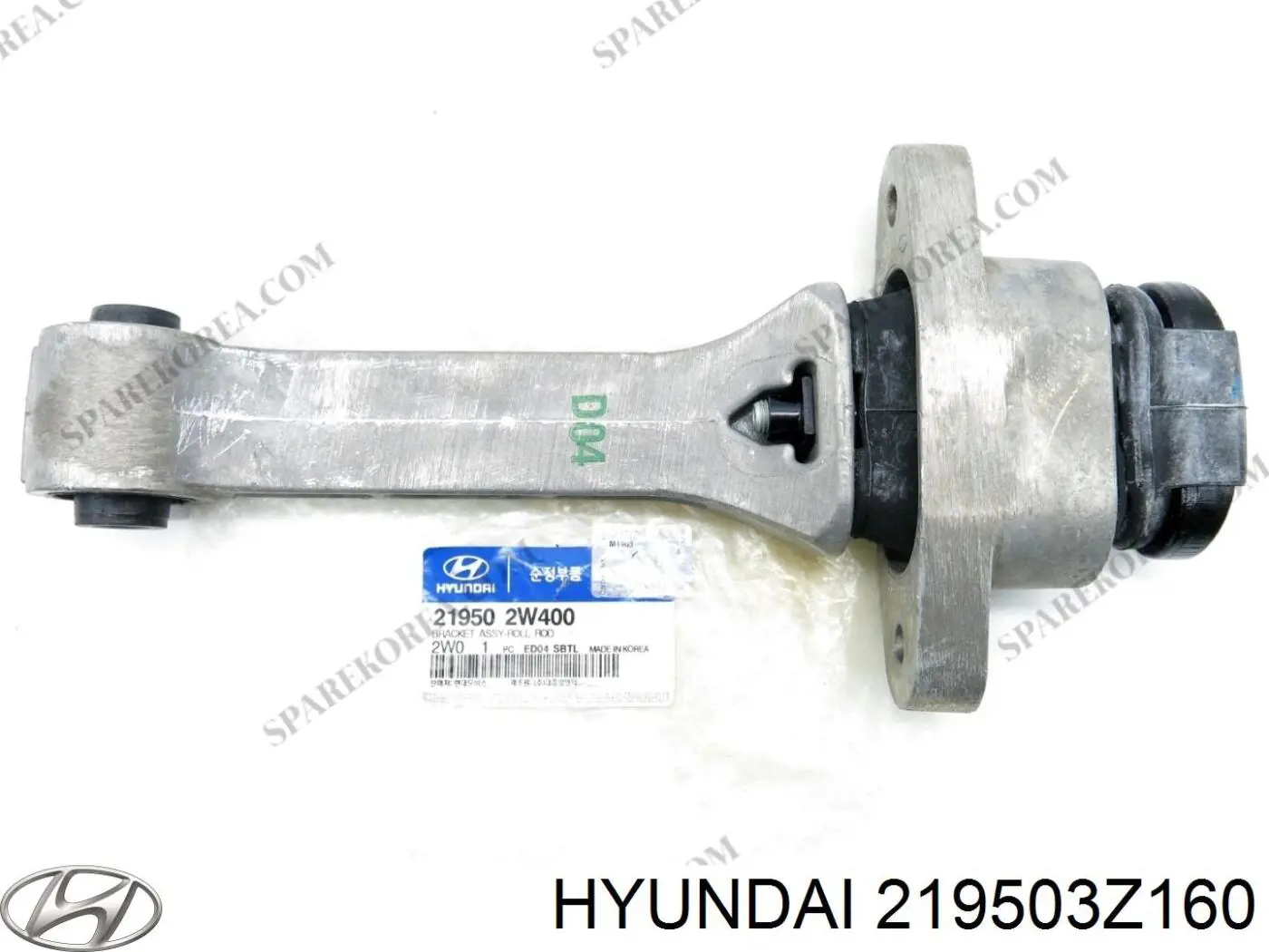 Do koszyka 219503Z160 Hyundai/Kia Poduszka (podpora) silnika przednia