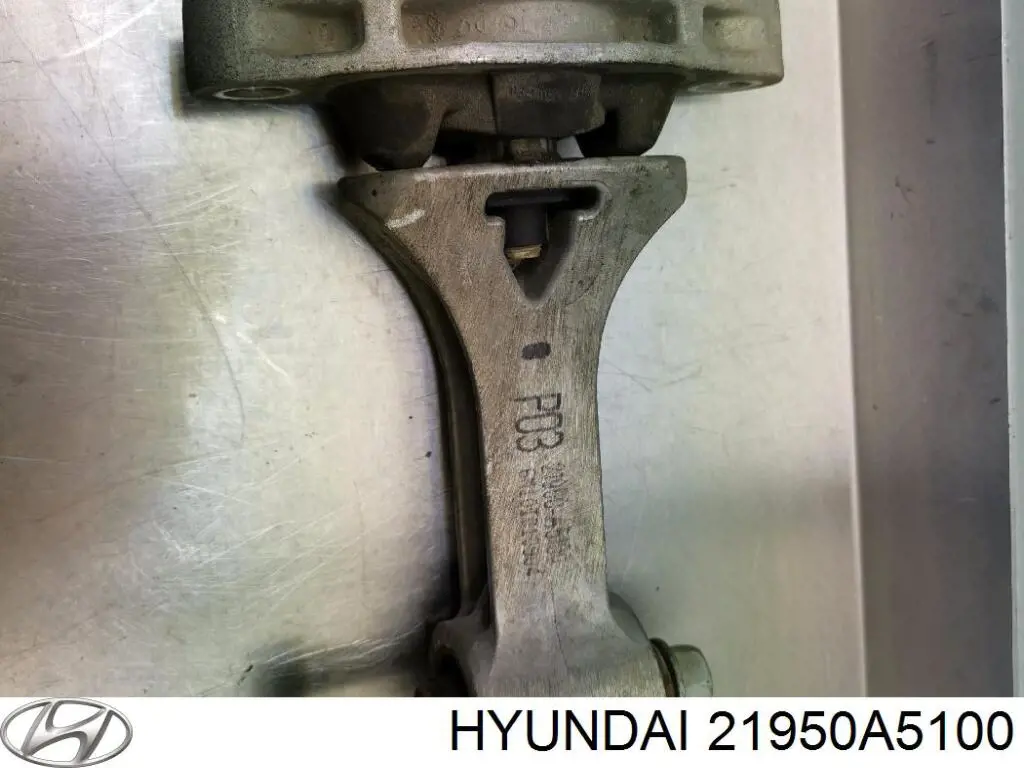 Do koszyka 21950A5100 Hyundai/Kia Poduszka (podpora) silnika przednia