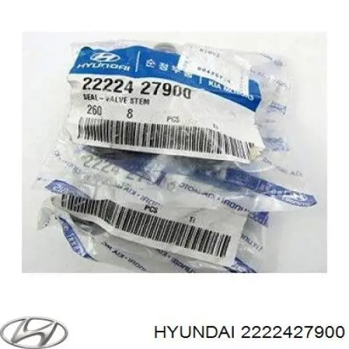 Uszczelniacz zaworu dolotowego/wylotowego 2222427900 Hyundai/Kia