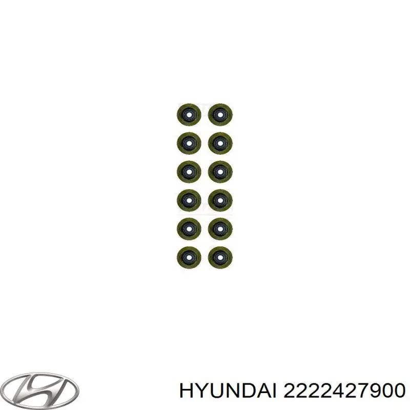 Uszczelniacz zaworu dolotowego/wylotowego Hyundai/Kia 2222427900 cena, od 1,50 USD
