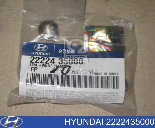 Uszczelniacz zaworu dolotowego/wylotowego Hyundai/Kia 2222435000 cena, od 1,76 USD