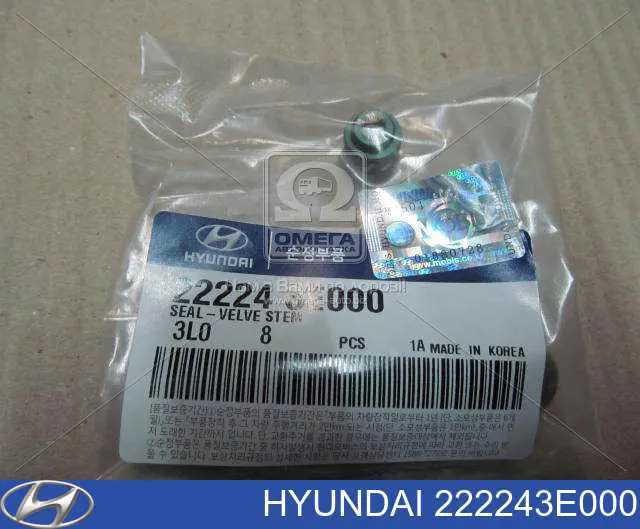 Uszczelniacz zaworu dolotowego/wylotowego Hyundai/Kia 222243E000 cena, od 1,67 USD