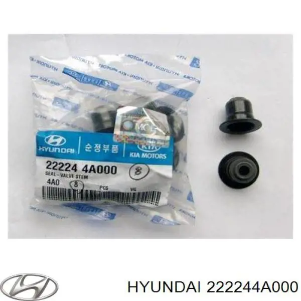 Uszczelniacz zaworu dolotowego/wylotowego Hyundai/Kia 222244A000 cena, od 2,84 USD