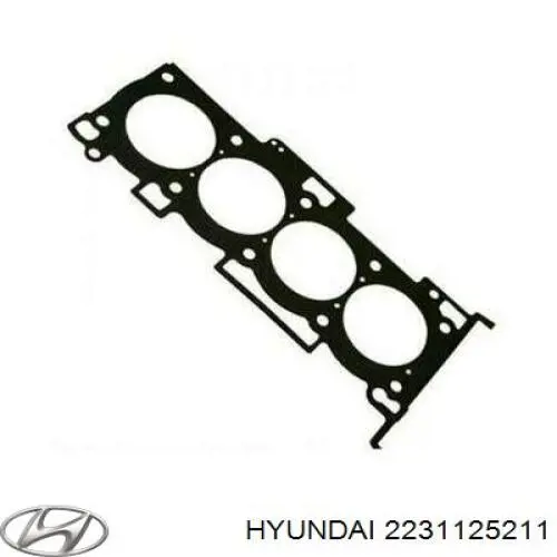 Do koszyka 2231125211 Hyundai/Kia Uszczelka głowicy cylindrów