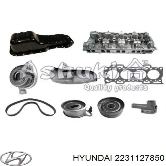 Uszczelka głowicy cylindrów Hyundai/Kia 2231127850 cena, od 32,12 USD
