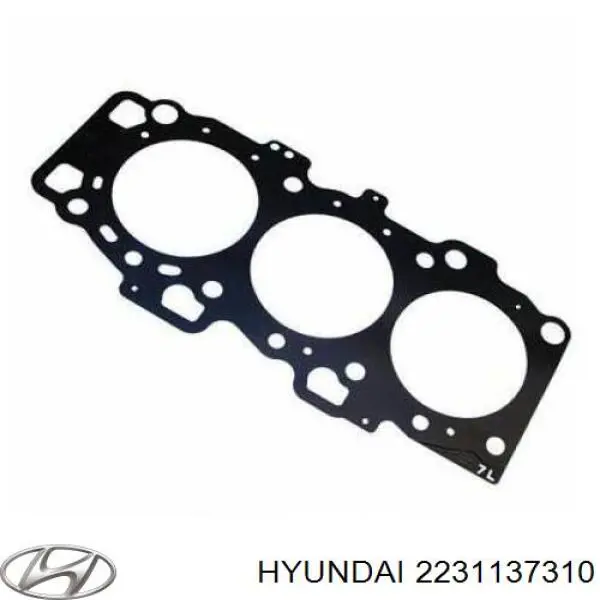 2231137310 Hyundai/Kia uszczelka głowicy cylindrów lewa