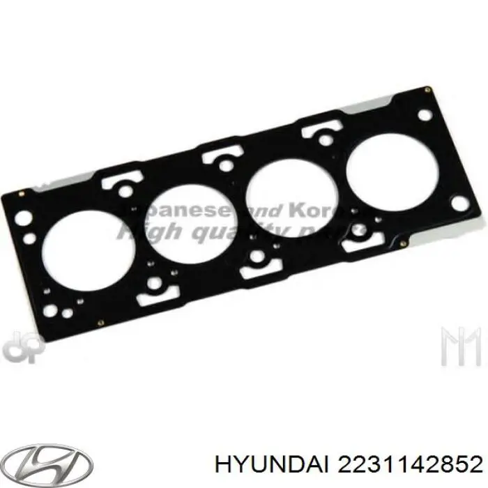 Uszczelka głowicy cylindrów Hyundai/Kia 2231142852 cena, od 28,11 USD