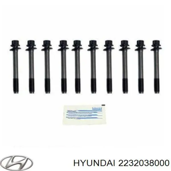 Do koszyka 2232038000 Hyundai/Kia Śruba głowicy cylindrów