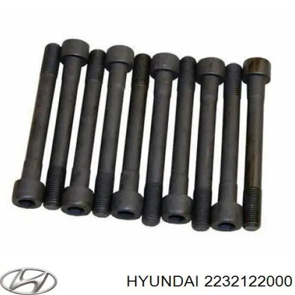 2232122000 Hyundai/Kia Śruba głowicy cylindrów