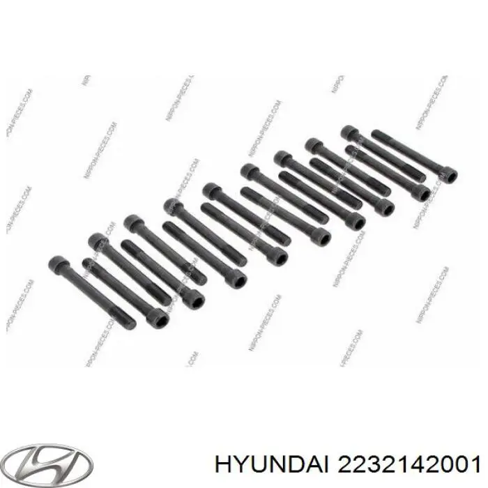 Śruba głowicy cylindrów Hyundai/Kia 2232142001 cena, od 3,89 USD