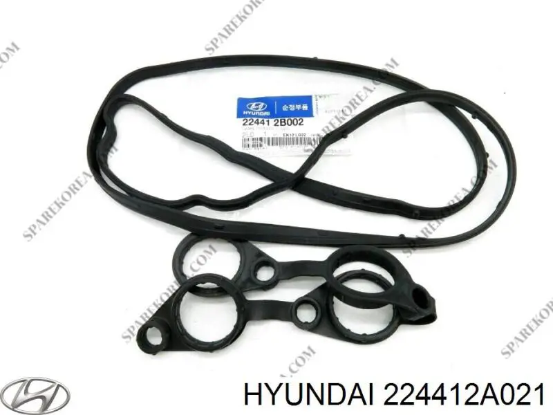 Do koszyka 224412A021 Hyundai/Kia Uszczelka pokrywy zaworowej silnika, pierścień