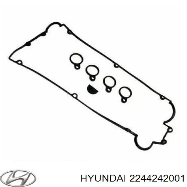 Uszczelka pokrywy zaworowej silnika, tylny segment Hyundai/Kia 2244242001 cena, od 2,94 USD