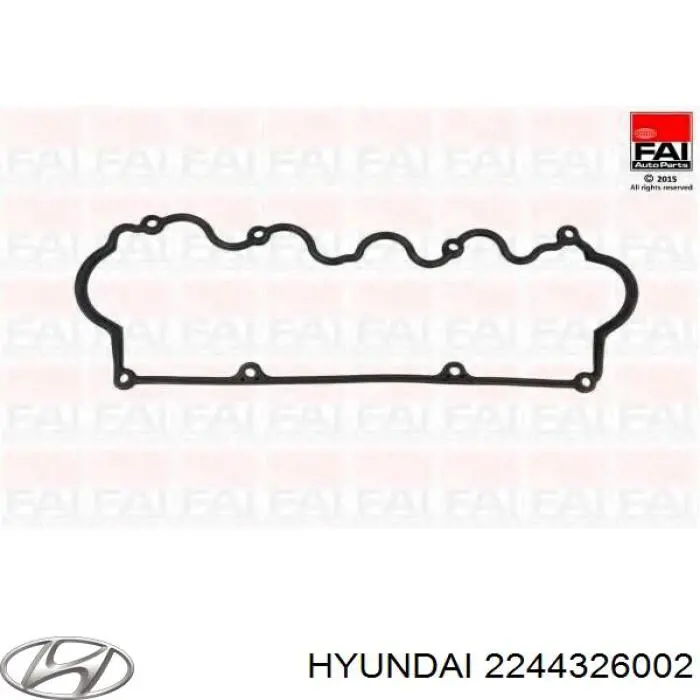 Do koszyka 2244326002 Hyundai/Kia Pierścień uszczelniający gniazda świecy