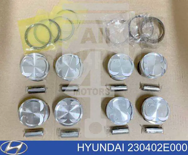 Zestaw pierścieni tłokowych do silnika, STD Hyundai/Kia 230402E000 cena, od 36,03 USD