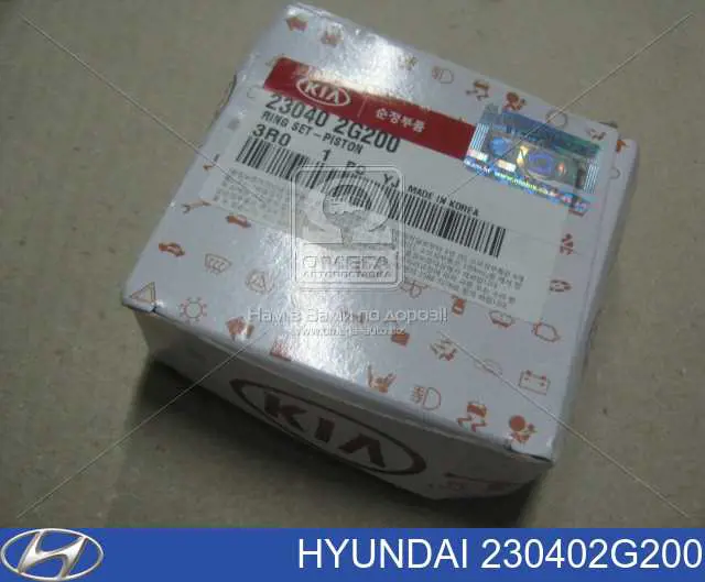 Zestaw pierścieni tłokowych do silnika, STD Hyundai/Kia 230402G200 cena, od 47,29 USD