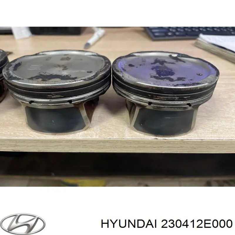 Do koszyka Tłok, komplet do jednego cylindru, STD KIA Cerato III YD