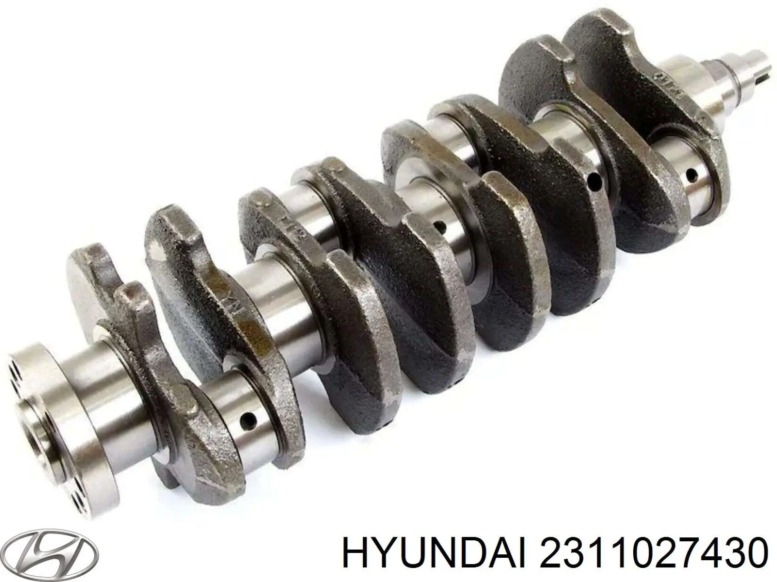 Do koszyka 2311027430 Hyundai/Kia Wał korbowy silnika