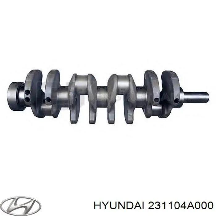 231104A000 Hyundai/Kia Wał korbowy silnika