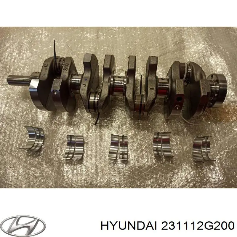  Wał korbowy silnika KIA Optima 3