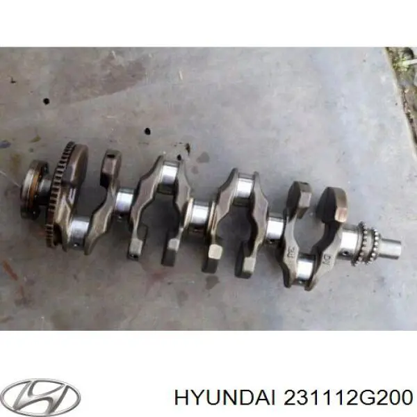 Do koszyka Wał korbowy silnika KIA Optima III TF