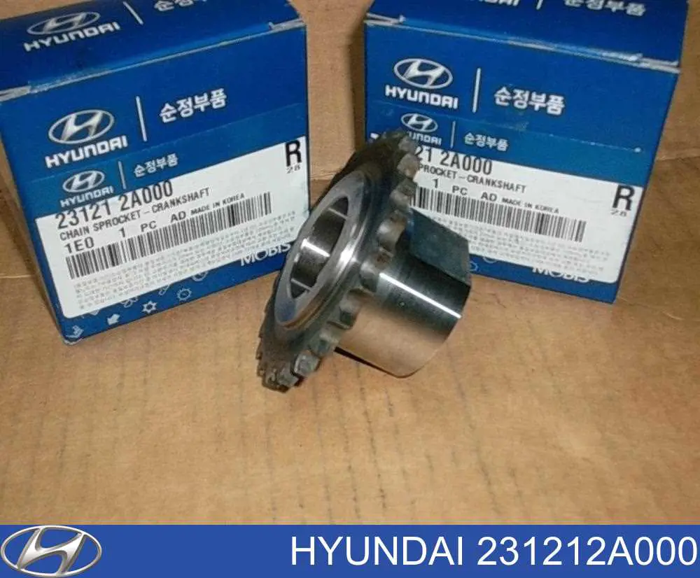 Koło zębate walcowe napędu wałka rozrządu Hyundai/Kia 231212A000 cena, od 38,69 USD