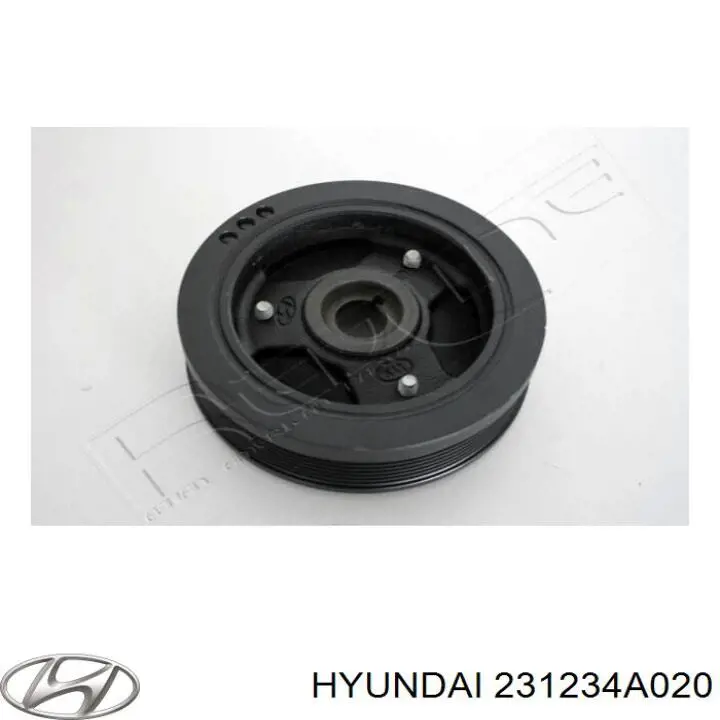 Koło pasowe wału korbowego Hyundai/Kia 231234A020 cena, od 62,99 USD