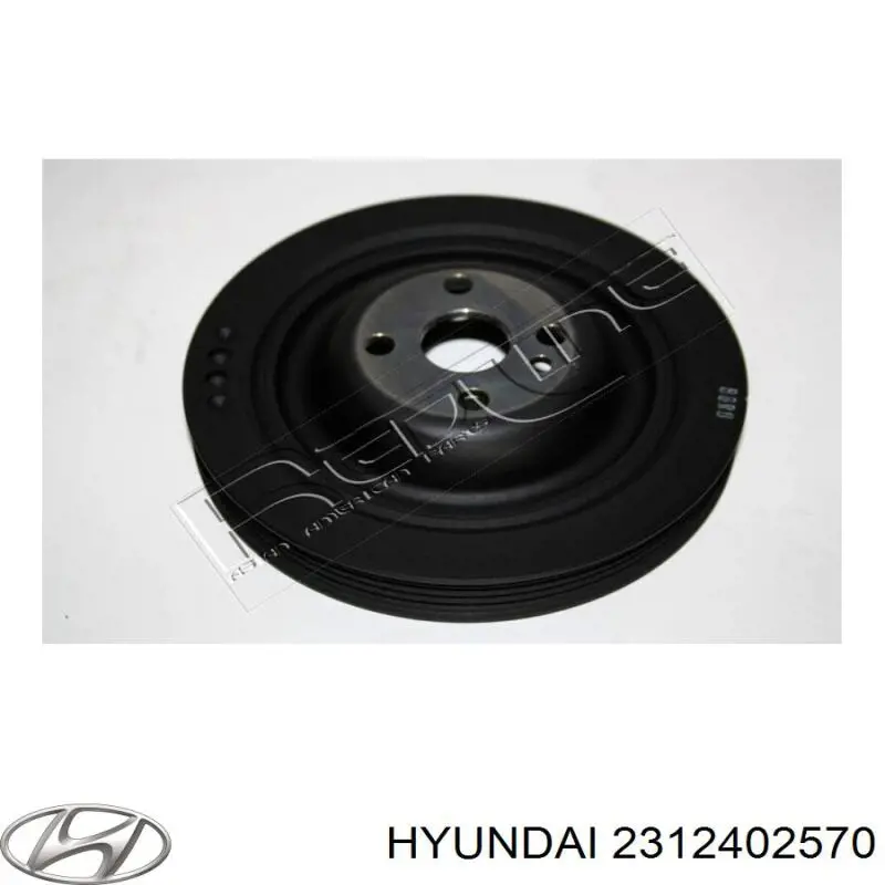 Do koszyka 2312402570 Hyundai/Kia Koło pasowe wału korbowego